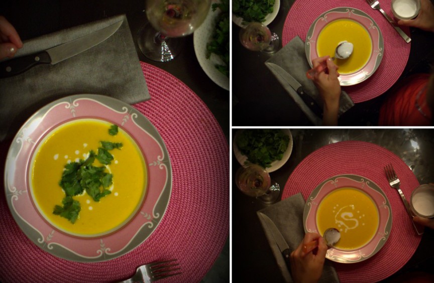 Réaliser un velouté maison d'automne au blender
